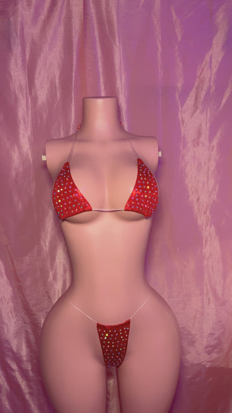 Red Metallic Micro