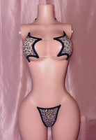 Leopard Print Star Two Piece