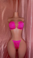 Hot Pink Tube Top Set