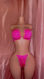 Hot Pink Tube Top Set