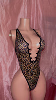 Cheetah Print Bodysuit