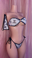 Chanel Double Tie Bandeau Set