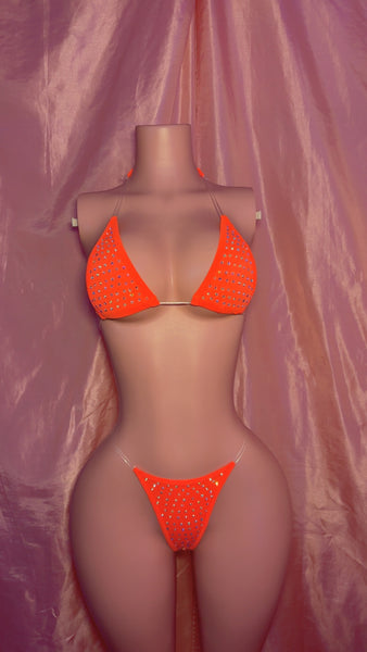 Orange Two Piece