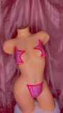 Pink Diohr Star Two Piece