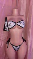 Chanel Double Tie Bandeau Set