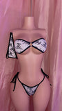 Chanel Double Tie Bandeau Set