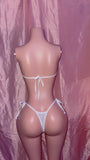White Bandeau Double Tie Set