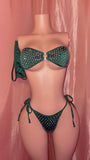Emerald Double Tie Set
