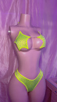 Neon Green Star Set