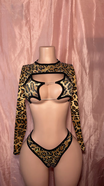 Leopard Print Two Piece & Long Sleeve Set ✨ BUNDLE DEAL